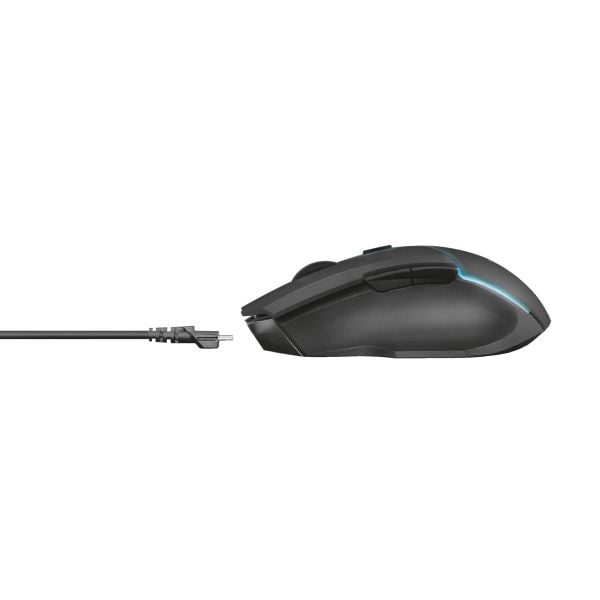 TRUST DİSAN 22210 USB 3000DPI SİYAH GXT 161 ŞARJ EDİLEBİLİR RGB KABLOSUZ GAMING MOUSE