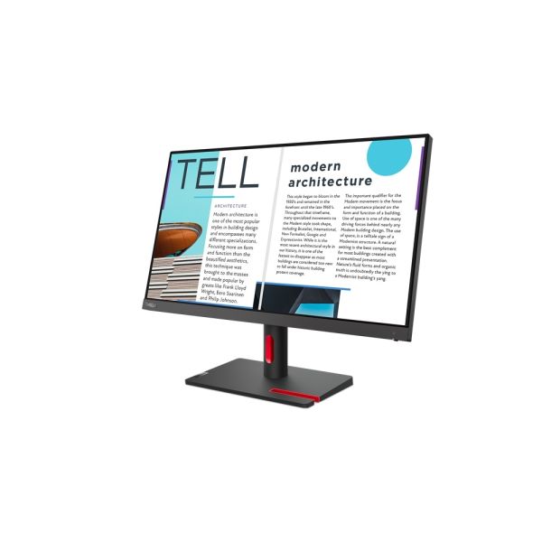 LENOVO 63E0KAT4TK 24.5'' 4MS 75HZ 1920x1080 VGA/HDMI VESA SİYAH IPS LED MONITOR
