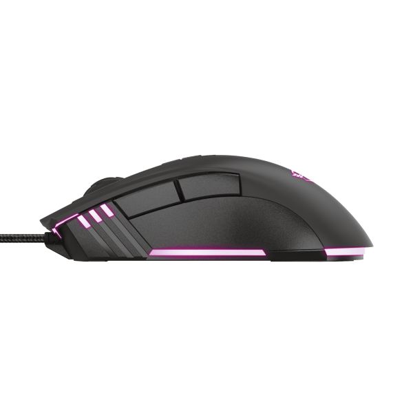 TRUST ZEEBO 23091 GXT 121 USB 1400 DPI SİYAH RGB GAMING MOUSE