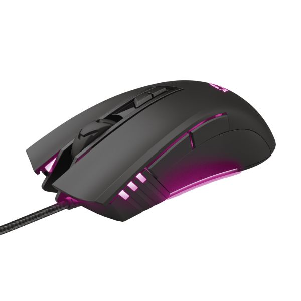 TRUST ZEEBO 23091 GXT 121 USB 1400 DPI SİYAH RGB GAMING MOUSE