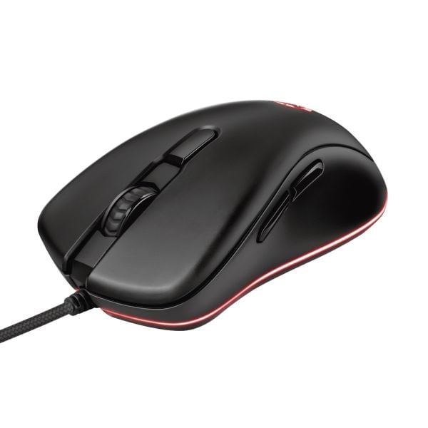 TRUST JACX 23575 GXT 930 USB 6400DPI SİYAH 6XBUTTONS RGB GAMING MOUSE