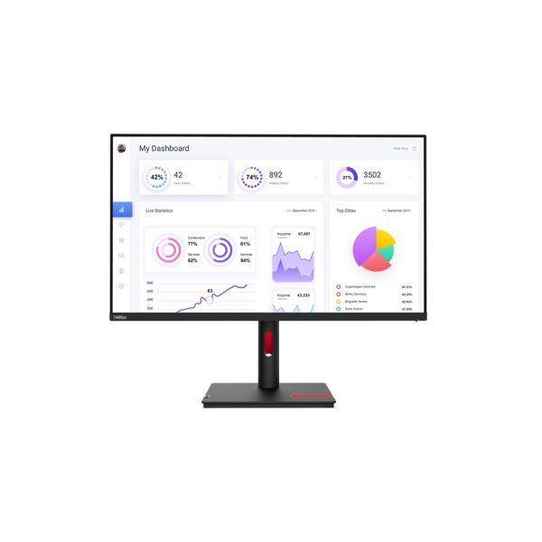 LENOVO 63D2GAT1TK 31.5'' 4MS 4K 3840x2160 HDMI/DP/TYPE-C VESA PIVOT IPS LED MONITOR