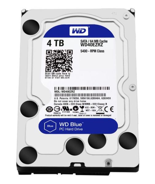 WD Blue 3,5'' SATA 6 Gb/s 4TB 64 MB