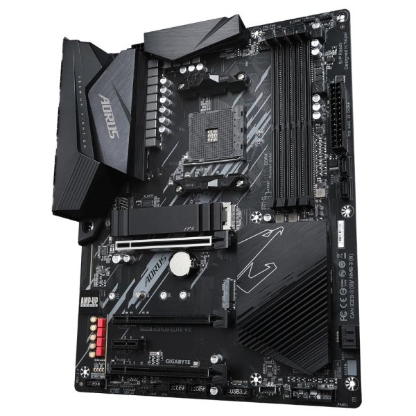 GIGABYTE B550 AORUS ELITE V2 4xDDR4 DP/HDMI 1xM.2 AM4 ANAKART, Dual PCIe 4.0/3.0 x4 M.2 with Dual Thermal Guards, 2.5GbE LAN, Front USB Type-C™, RGB FUSION 2.0, Q-Flash Plus