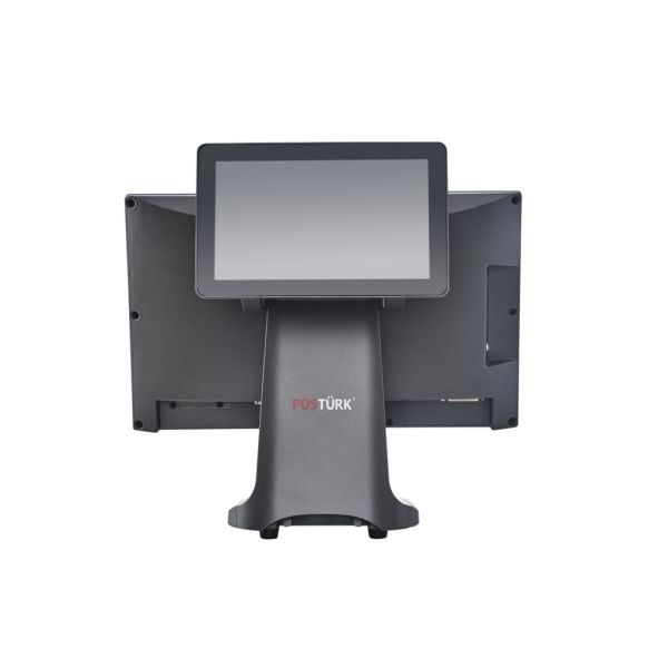 POSCLASS POSTÜRK TX-1850M 10.1 M.EKRANLI SİYAH 18.5''/J1900/4GB/120SSD MULTİ TOUCH POS TERMİNALİ