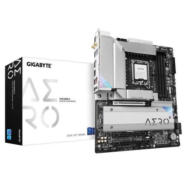 GIGABYTE Z790-AERO-G 4xDDR5 HDMI/DP 5xM.2 GLAN/WIFI6/BT 1700P ANAKART