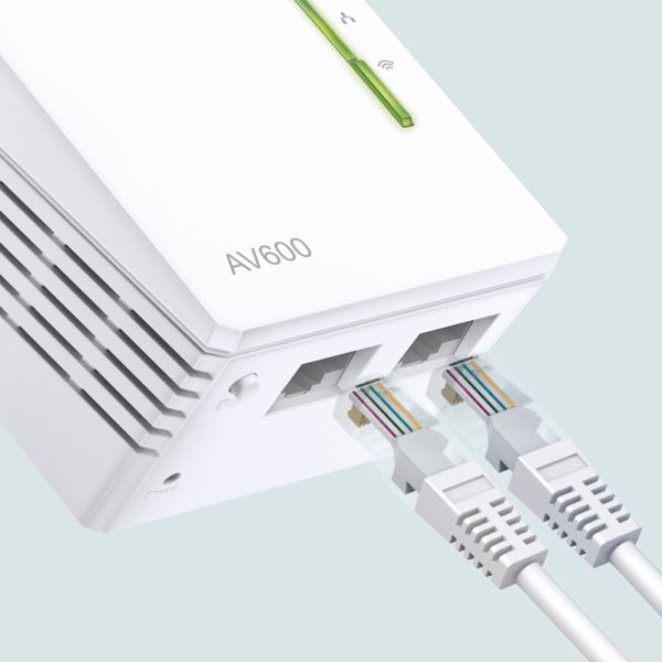 TP-LINK TL-WPA4220 300MBPS 2PORT INDOOR POWERLINE ADAPTOR