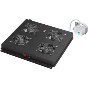 Lande 4'Lü Fan Modülü Termostat Switchli Dikili Tip İçin LN-FAN-THM-4FFS-CC