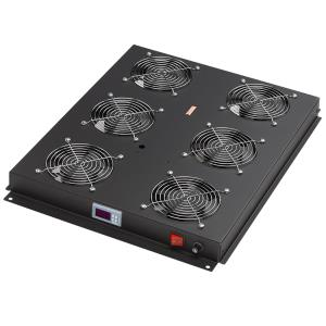 Lande 4'Lü Fan Modülü Dijital Termostat Switchli Dikili Tip Server İçin LN-FAN-THD-4FSR-CC