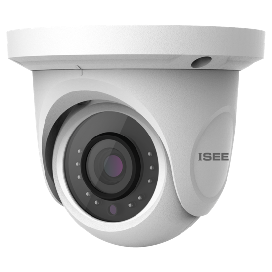 ISEE KAMERA ISA-7520AS1L AHD 2MP 3.6MM DOME 4IN1 20MT GECE GÖRÜŞ PLASTİK KASA