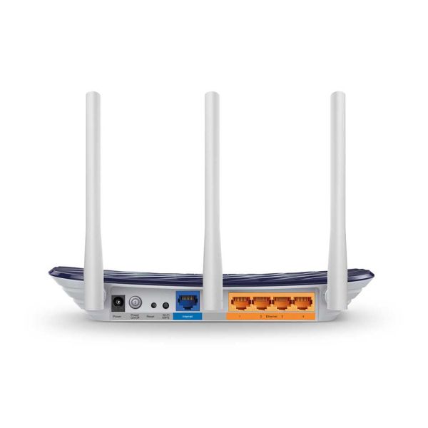 TP-LINK ARCHER C20 733MBPS 4PORT 4x10/100 LAN/1x10/100WAN 3 ANTEN DUALBAND ROUTER