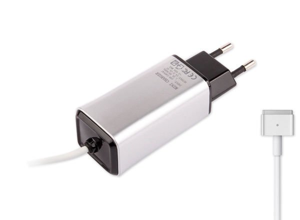 RETRO-Color, Apple MacBook 45W-60W MagSafe 2 Mini Adaptör - Silver