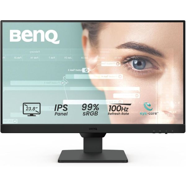 BENQ GW2490 23.8'' 5MS 100Hz 1920x1080 2xHDMI/DP VESA IPS LED MONITOR
