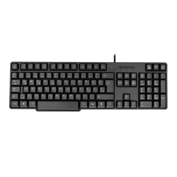 EVEREST KB-517U TR KABLOLU STANDART SİYAH Q KLAVYE