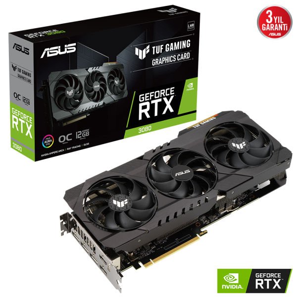 ASUS TUF-RTX3080-O12G-GAMING RTX3080 12GB GDDR6X 384 Bit 3xDP/2xHDMI