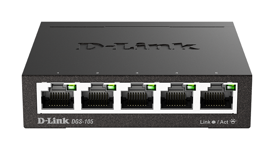 D-Link 5-port 10/100/1000Base-T Unmanaged