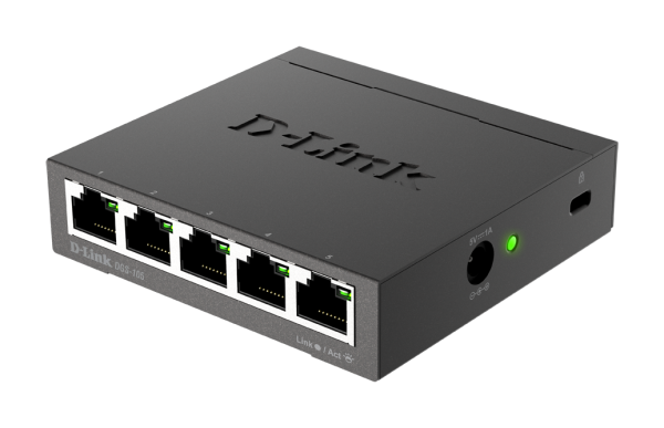 D-Link 5-port 10/100/1000Base-T Unmanaged