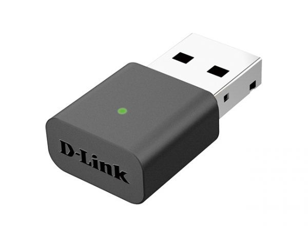D-Link Wireless N300 (IEEE 802.11 b/g/n) Nano USB Adapter with Blister packing