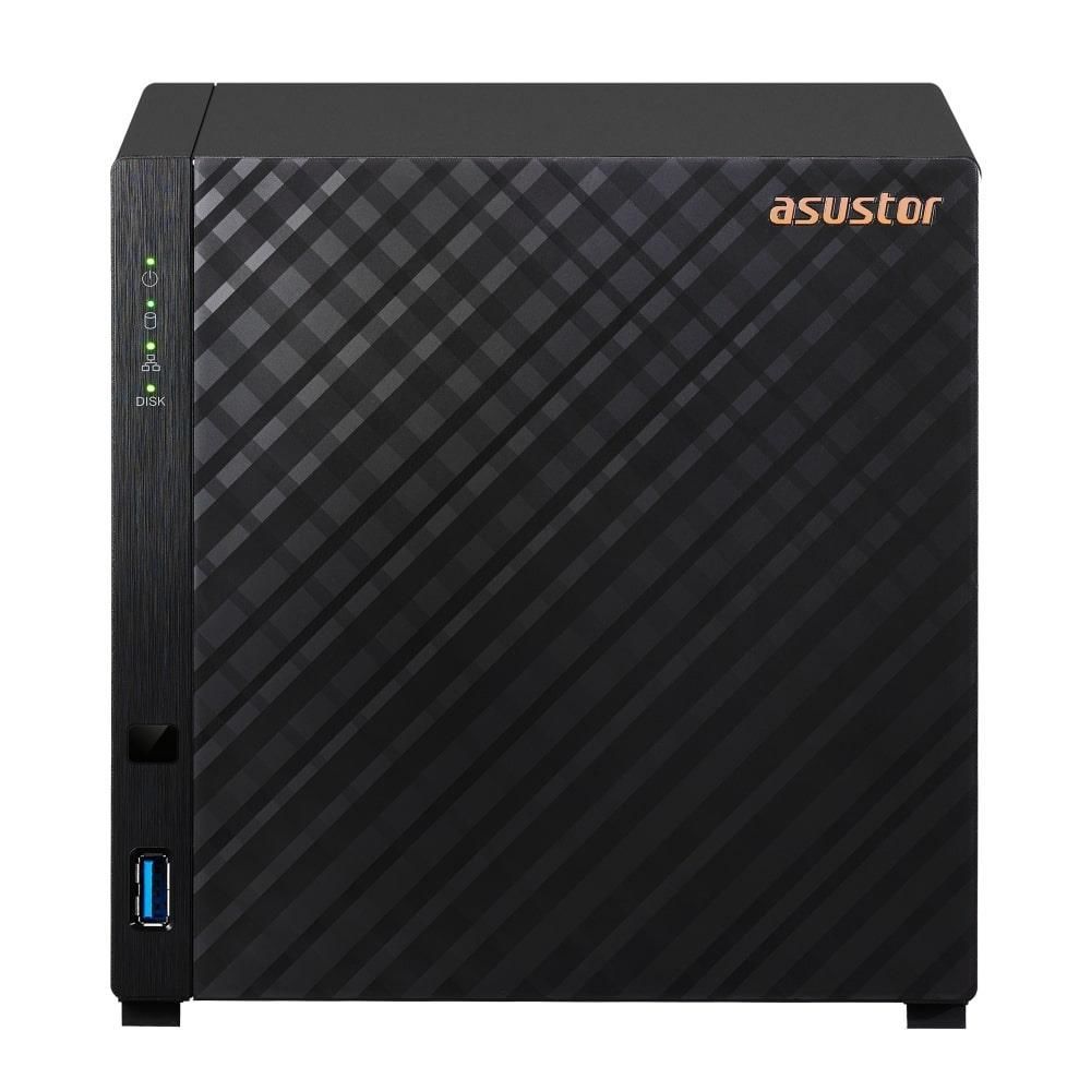 ASUSTOR AS1104T 4 BAY NAS(4X22TB Desteği), 1GB DDR4, 2.5GbE x1 DEPOLAMA ÜNİTESİ