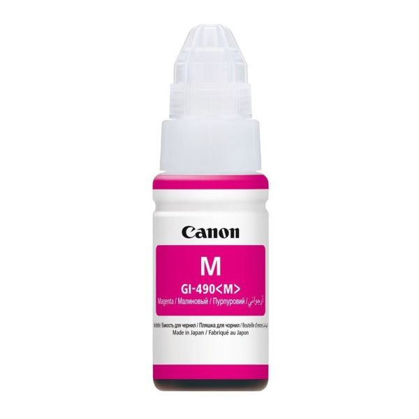 CANON GI-490M KIRMIZI TANKLI YAZICILAR İÇİN MÜREKKEP 70ML 7000 Sayfa