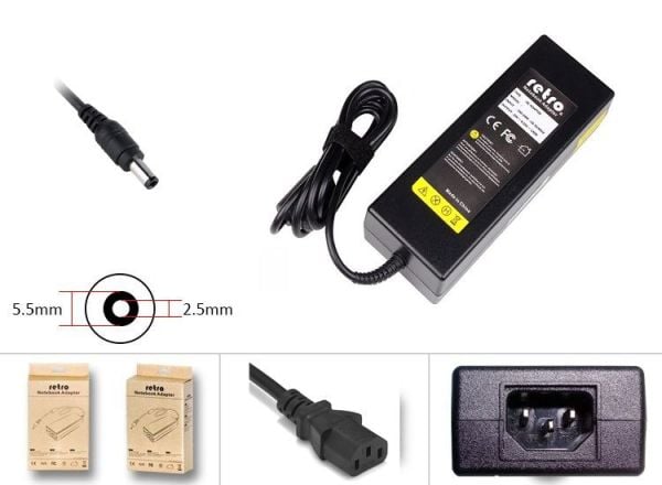 RETRO 24V 5A 120W 5.5x2.5mm Güç Adaptörü RPA-AC069