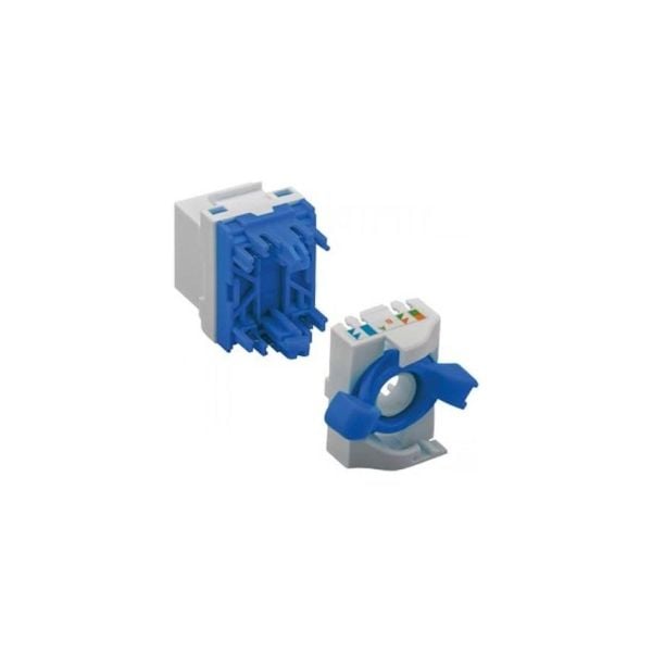 ODS CAT6 UTP 180 DEGREE KEYSTONE JACK ÇEVİRMELİ BLUE 03C6180LKJBUT