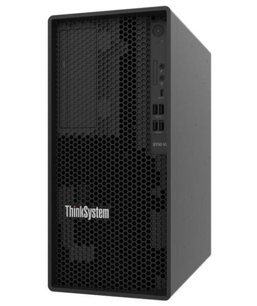 ThinkSystem ST50 V2,  1xIntel Xeon E-2356G 6C 3.2GHz 80W,  1x16GB 2Rx8, 2x2TB 7200,  SW RD,   1x500W