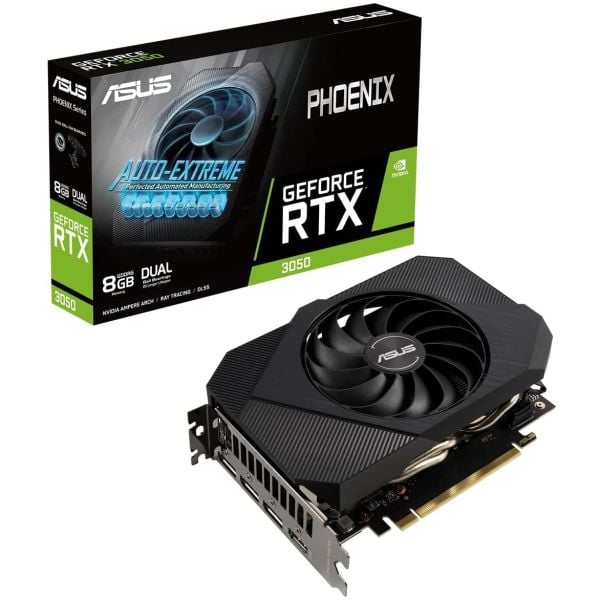 ASUS PH-RTX3050-8G RTX3050 8GB GDDR6 128Bit HDMI/3xDP 16X