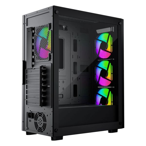 GAMEBOOSTER RAIDER GBE651B 650W 80+ 4x12CM FAN E-ATX USB3.0 GAMING KASA