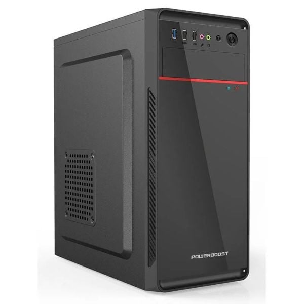 POWER BOOST JBST-VK1626 350W 1x8CM FAN MIDTOWER 2xUSB2.0/1xUSB3.0 1xAUDIO SİYAH KASA