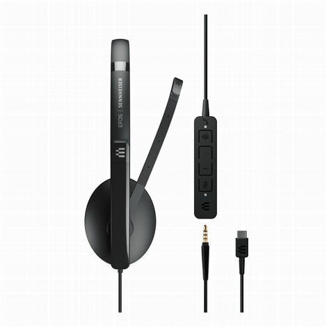 Epos ADAPT 165 USB II Çift taraflı, USB ve 3,5 mm Jack Girişli