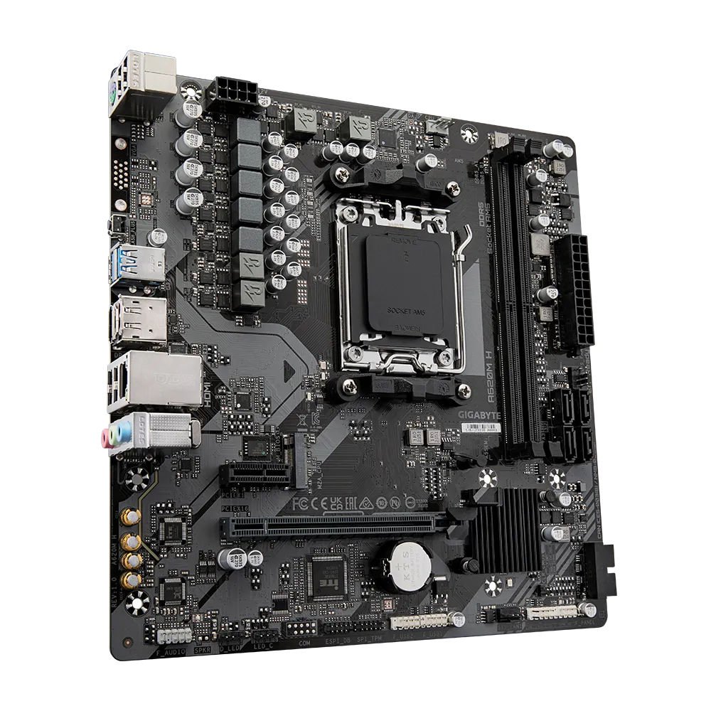 GIGABYTE A620M-H 2xDDR5 HDMI+DP 1xM2 AM5 ANAKART