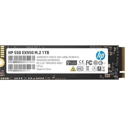 HP EX950 1TB 3500/2900MB/s NVMe PCIe M.2 SSD 5MS23AA