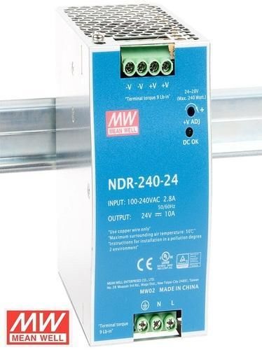 Mean Well NDR-240-24  24V Güç Kaynağı