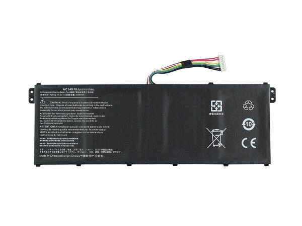 RETRO Acer Aspire ES1-331, ES1-531, AC14B18J 3-Cell Notebook Bataryası
