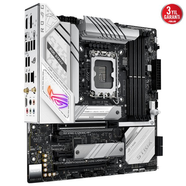 ASUS ROG STRIX B760-G GAMING WIFI 4xDDR5 7800 VGA HDMI 2x M2 USB3.2 WiFi 6E-BT AURA RGB 2.5Gbit LAN ASUS 5X PROTECTION III Armoury Crate AI Suite 3