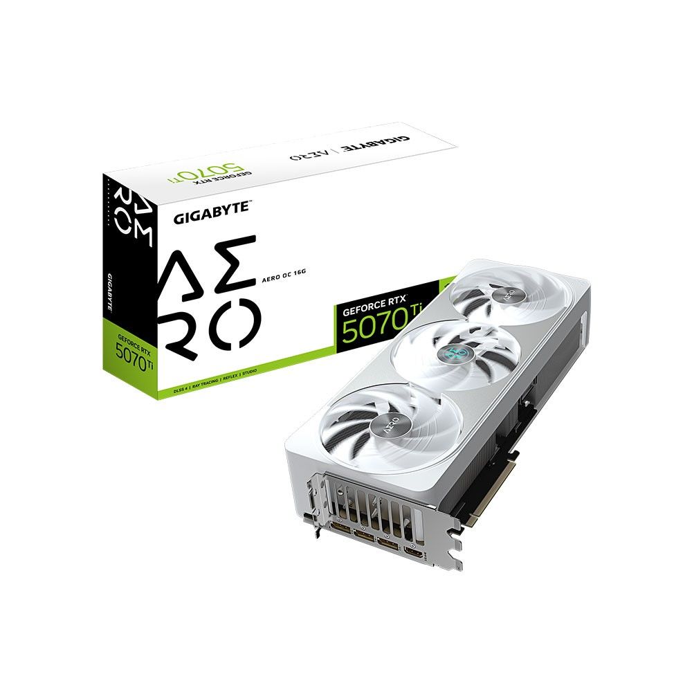 GIGABYTE GV-N507TAERO OC-16GD RTX5070TI 16GB GDDR7 256Bit 3xDP/1xHDMI
