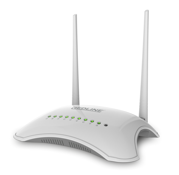REDLINE RL-WMR2300 300Mbps Wireless N Router ADSL2+ Modem Router