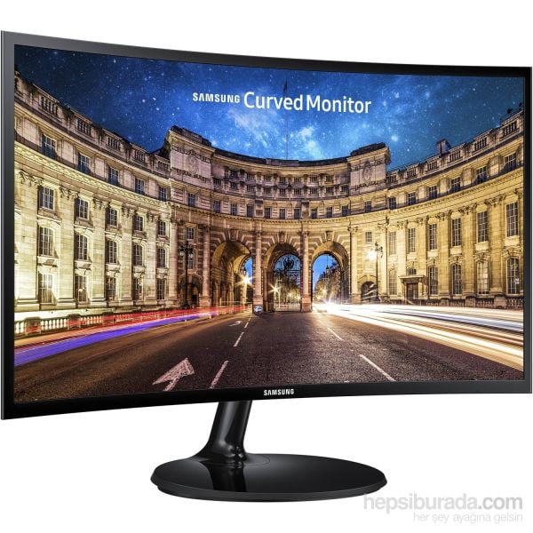 SAMSUNG LC24F390FHRXUF 23.5'' 4MS 1920x1080 VGA/HDMI VESA CURVED SİYAH LED MONITOR