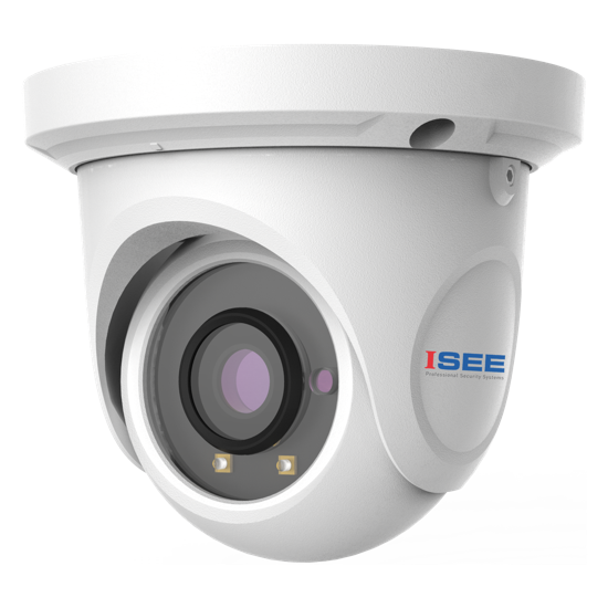 ISEE ISN-9524S2 2MP IP Dome Kamera H.265 2.8mm 20m Gece Görüş Metal