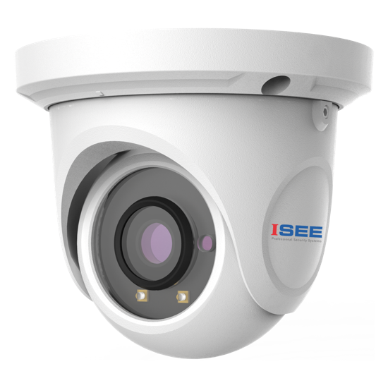 ISEE ISN-9524S2 2MP IP Dome Kamera H.265 2.8mm 20m Gece Görüş Metal