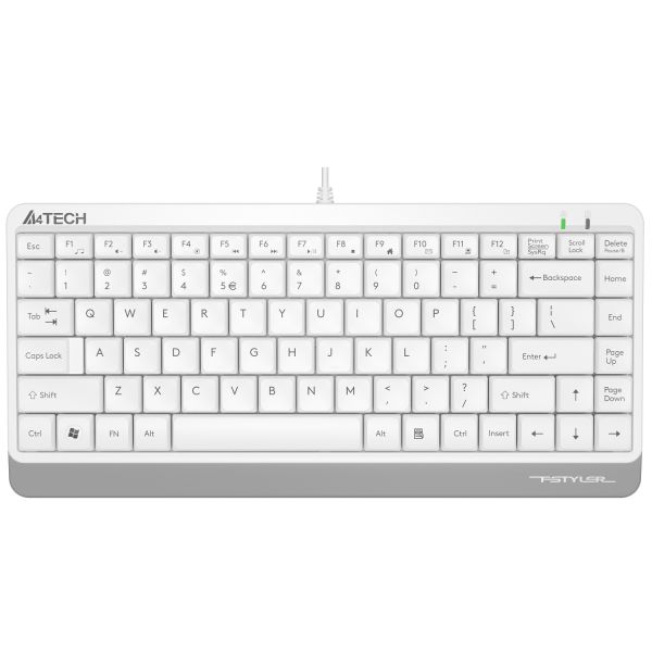 A4 TECH FK11 USB MULTİMEDYA BEYAZ MİNİ Q KLAVYE