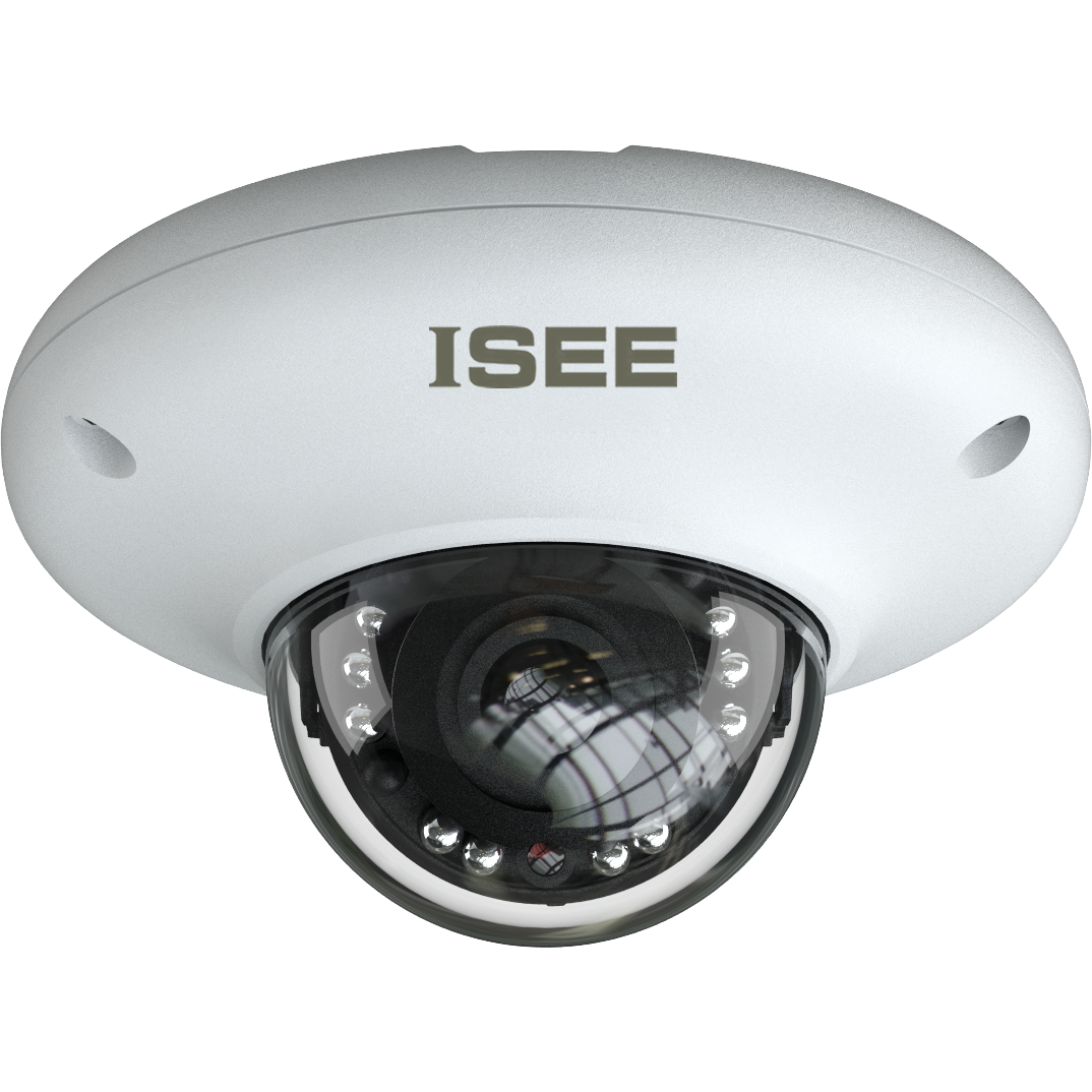 ISEE ISN-9527E2 2MP IP Dome Kamera H.265 2.8mm Metal Dahili Mikrofon