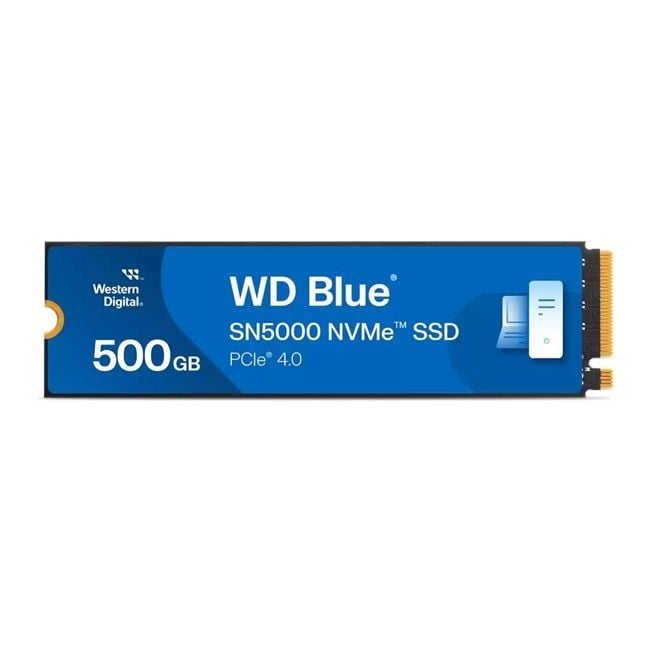 WD BLUE SN5000 500GB 5000/4000MB/s PCIe 4.0 NVME SSD WDS500G4B0E