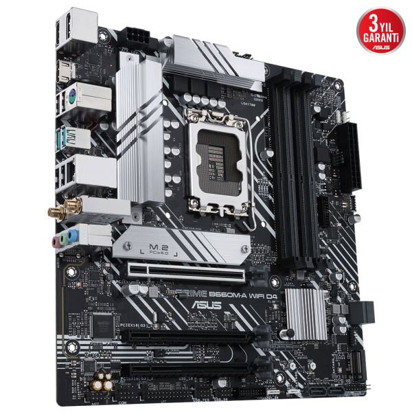 ASUS PRIME B660M-A WIFI D4 4xDDR4 HDMI/DP 2xM.2 GLAN/WIFI6 1700P ANAKART