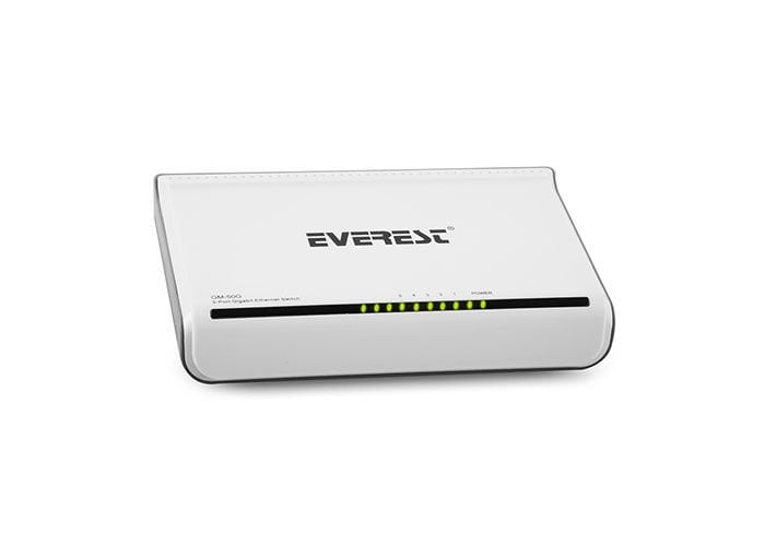 Everest GM-50G 5 Port 1000Mbps Gigabit Ethernet Switch Hub