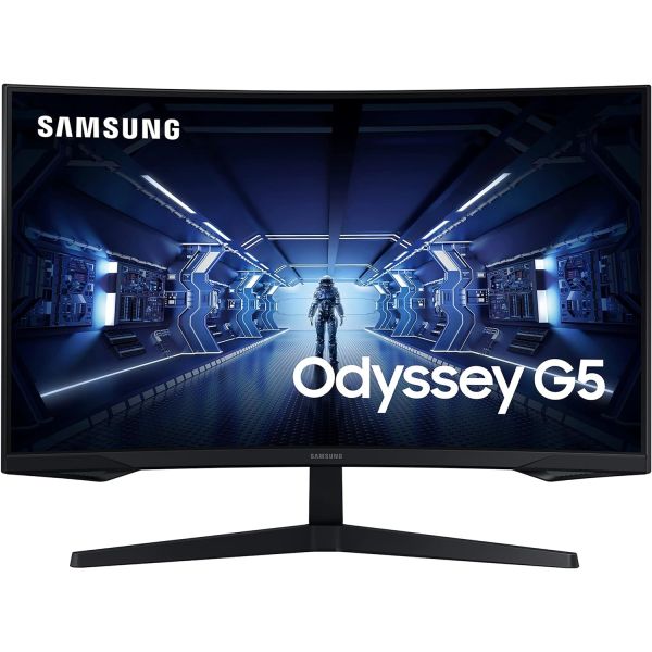 SAMSUNG ODYSSEY G5 LC32G55TQBUXUF 32'' 1MS 144Hz 2K 2560x1440 HDMI CURVED GAMING MONITOR