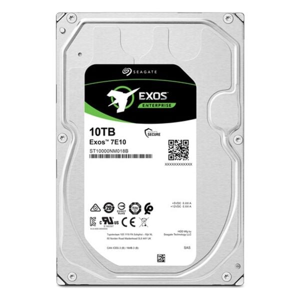 SEAGATE EXOS 10TB 7200RPM 256MB SATA3 ST10000NM017B NAS HDD RESMİ DİSTİ GARANTİLİ