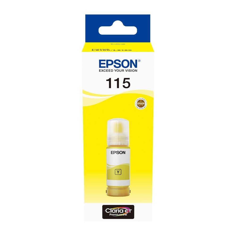 EPSON 115 T07D44A SARI MÜREKKEP 70ML