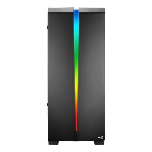 AEROCOOL SCAR PSU YOK 1x12CM FAN SİYAH RGB KASA AE-SCAR